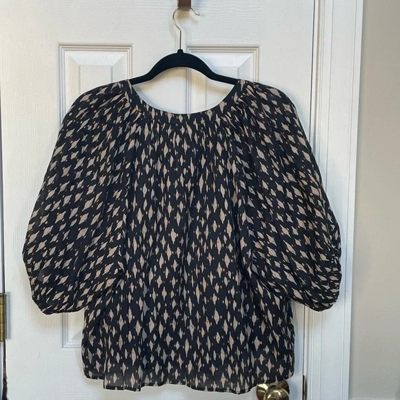 Velvet Graham & Spencer Harmony Nightfall V-Neck Top Women’s Medium NEW W/ TAGS - Picture 10 of 13